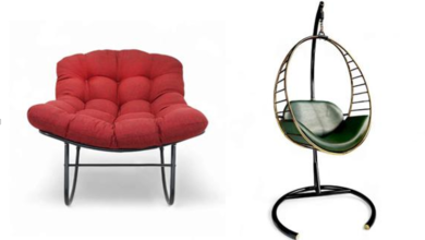 Rocking Chair & Orbit Swing Chair: Relax in Motion
