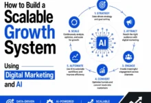 How to Build a Scalable Growth System Using Digital Marketing and AI